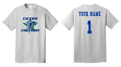 Picture of Personalized Falcons Cotton T-shirt