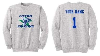 Picture of Personalized Falcons Crewneck Sweatshirt